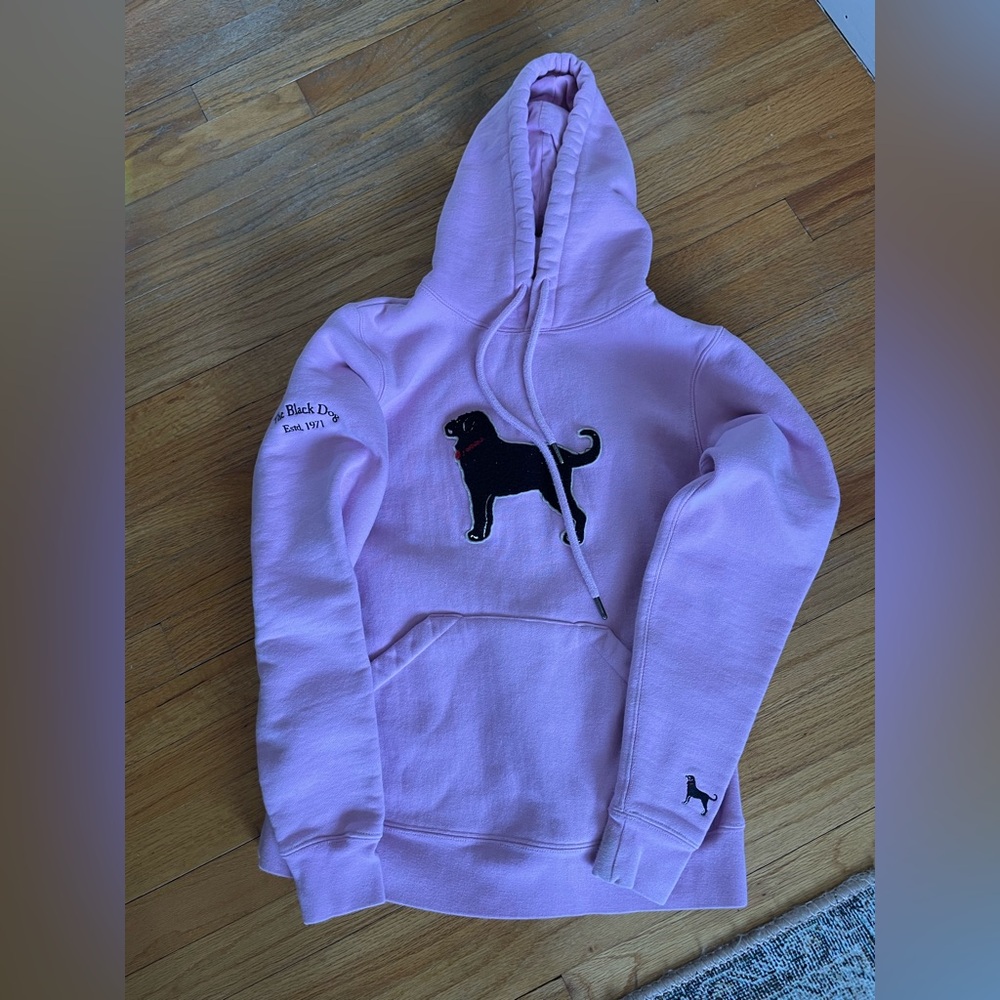 Black Dog Heavyweight Hooded Sweatshirt